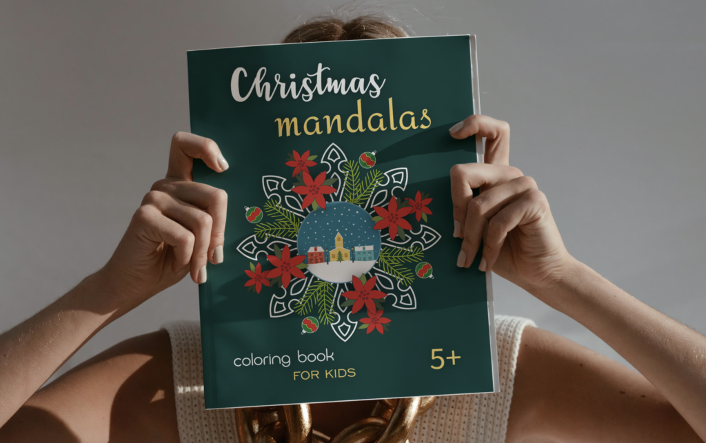 Christmas mandalas